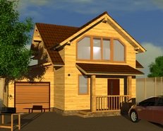 Izgradnja kuća prema standardnim i individualnim projektima u Krasnojarskom teritoriju